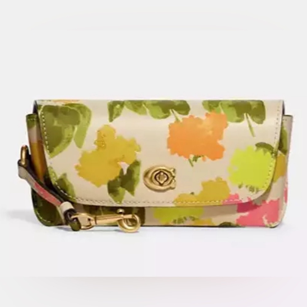 Coach Floral Sunglasses Case - Picture 2 of 4